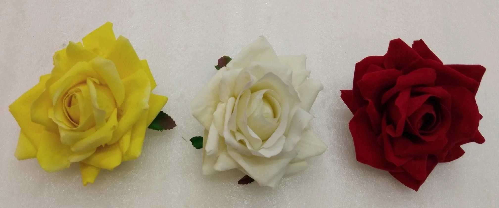 Velvet Rose Head Open Big 13cm